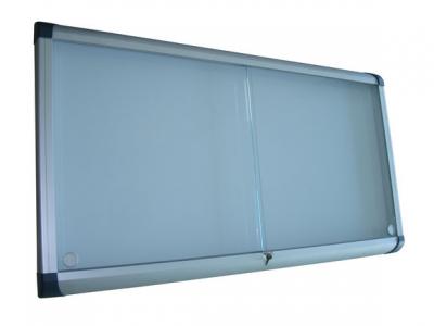 12×A4滑動(dòng)玻璃門(mén)涂覆板展示櫥窗